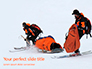 Rescue Sled in the Snow Presentation slide 1