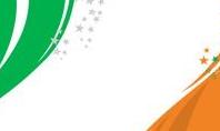 Festive Flag of Ireland