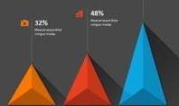 Triangular Infographic Report Slide