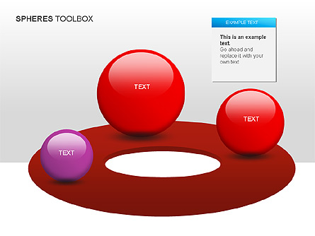 Spheres Toolbox Presentation Template, Master Slide
