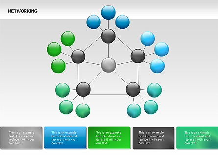Network Diagrams Presentation Template, Master Slide