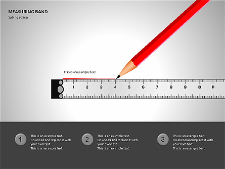 Measuring Band Presentation Template, Master Slide