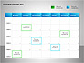 Project Calendar Blue slide 1