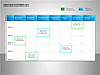 Project Calendar Blue slide 12