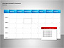 Project Calendar Blue slide 14