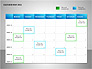 Project Calendar Blue slide 5