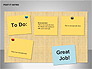 Post-It Notes Shapes slide 1