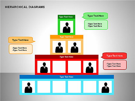 Hierarchical Diagrams for Presentations in PowerPoint and Keynote | PPT ...