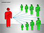 Business Group Diagrams Collection slide 12