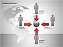 Business Network Building Diagrams slide 1