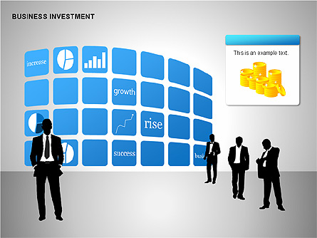 Business Investing Diagrams Presentation Template, Master Slide