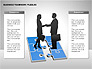 Business Teamwork Puzzles Diagrams slide 3