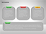 Gray Text Boxes Collection slide 1