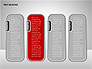Gray Text Boxes Collection slide 5