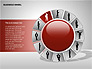 Business Wheel Diagrams slide 11