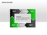 Chain Process Arrows Diagram slide 2