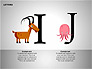 Letters with Animals Shapes Collection slide 6