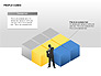 People and Cubes Shapes slide 3