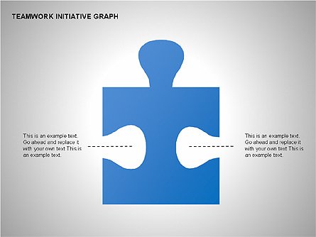 Teamwork Puzzles Diagrams Presentation Template, Master Slide