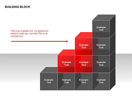 Building Block Diagrams Presentation Template, Master Slide
