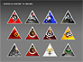 Triangle Concept 3D with Images slide 17