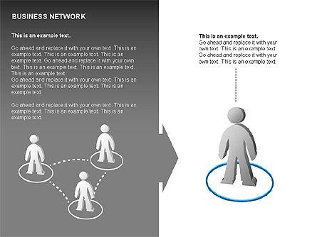 People Network Charts Presentation Template, Master Slide
