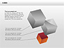 3D Perspective Cubes Collection slide 3