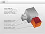 3D Perspective Cubes Collection slide 8