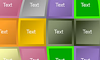 Text Blocks Shapes Collection