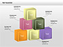 Text Blocks Shapes Collection slide 1