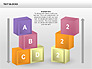 Text Blocks Shapes Collection slide 14
