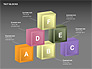 Text Blocks Shapes Collection slide 15