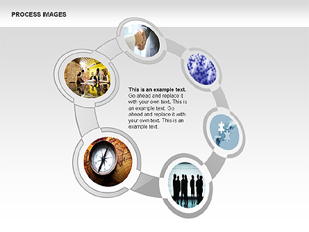 Process Diagrams with Images Presentation Template, Master Slide
