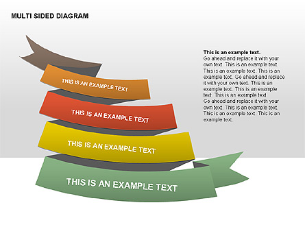 Multisided Diagram Presentation Template, Master Slide