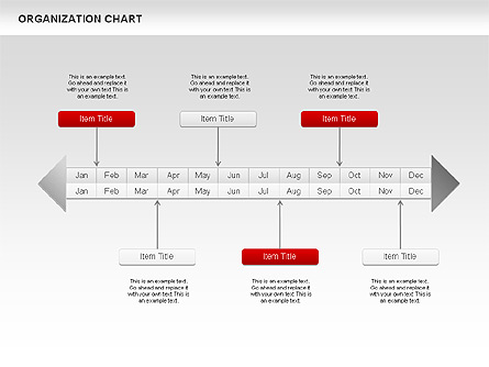Crest Timeline Charts Presentation Template, Master Slide
