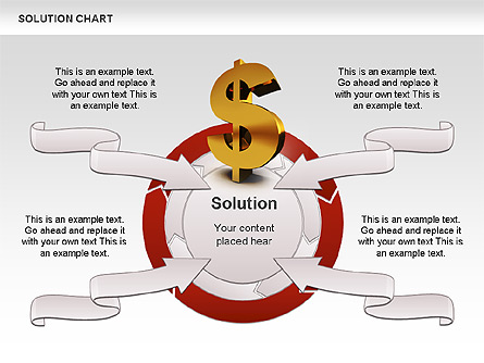 Solution Charts Presentation Template, Master Slide