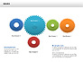 3D Gears Shapes and Diagrams slide 2
