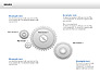 3D Gears Shapes and Diagrams slide 3