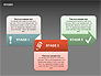 Stage with Icons Diagrams slide 12