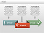 Stage with Icons Diagrams slide 7