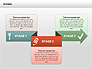Stage with Icons Diagrams slide 9