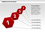 Communication Hexagon Shapes slide 10