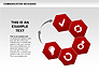 Communication Hexagon Shapes slide 11