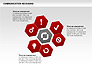 Communication Hexagon Shapes slide 12