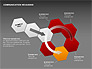 Communication Hexagon Shapes slide 16