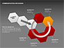 Communication Hexagon Shapes slide 18