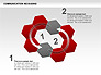 Communication Hexagon Shapes slide 4