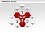 Communication Hexagon Shapes slide 6