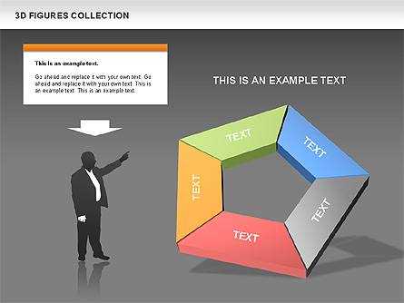 3D Figures Collection for Presentations in PowerPoint and Keynote | PPT ...