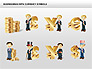 Currency and Businessman Icons slide 12